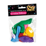 Assorted Colour Balloons, 10's